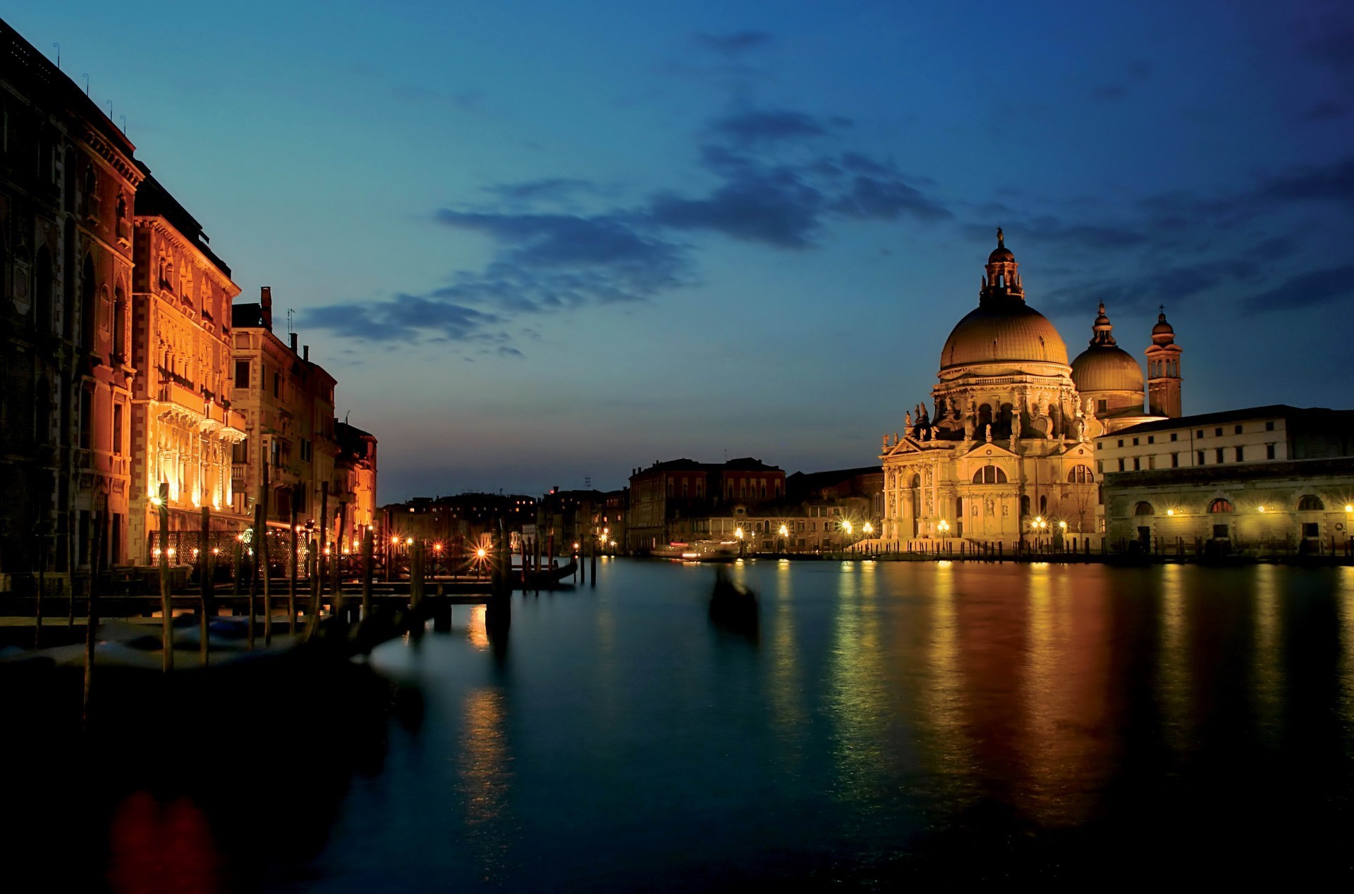 city and architecture architecture travel river city church water sunset dusk cathedral bridge evening reflection building sky canal castle cityscape dome