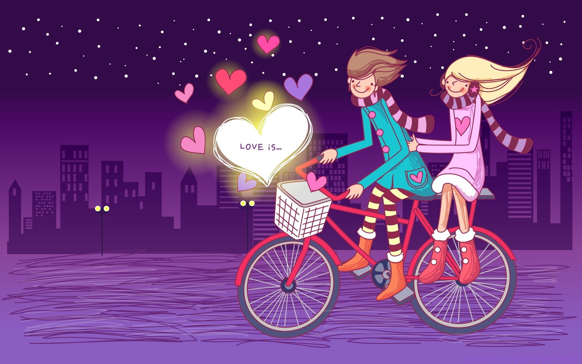 san valentino ruota illustrazione bicicletta divertimento vettore uomo donna