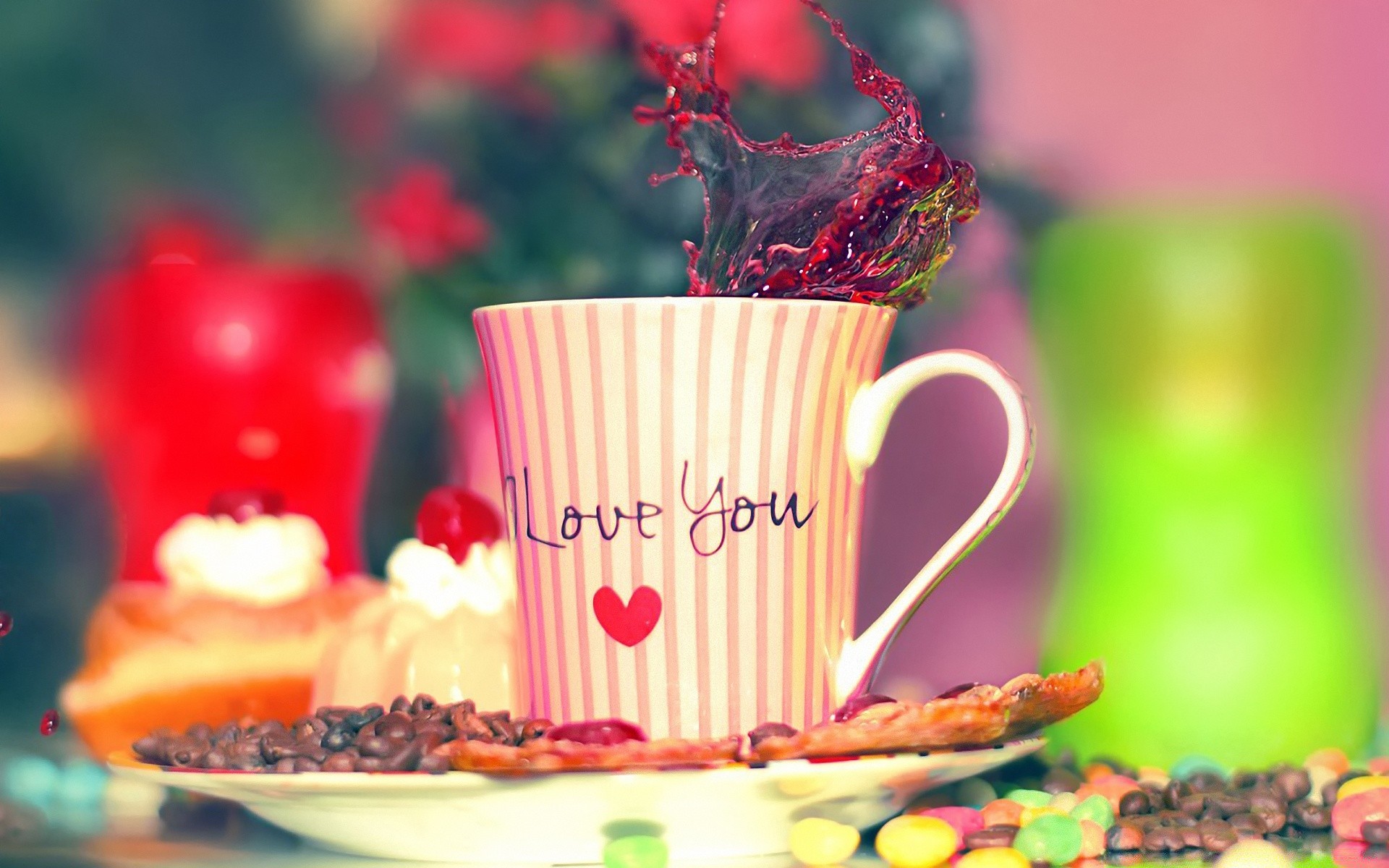 valentine s day cup chocolate tea coffee delicious cake sweet sugar breakfast food cream wood drink