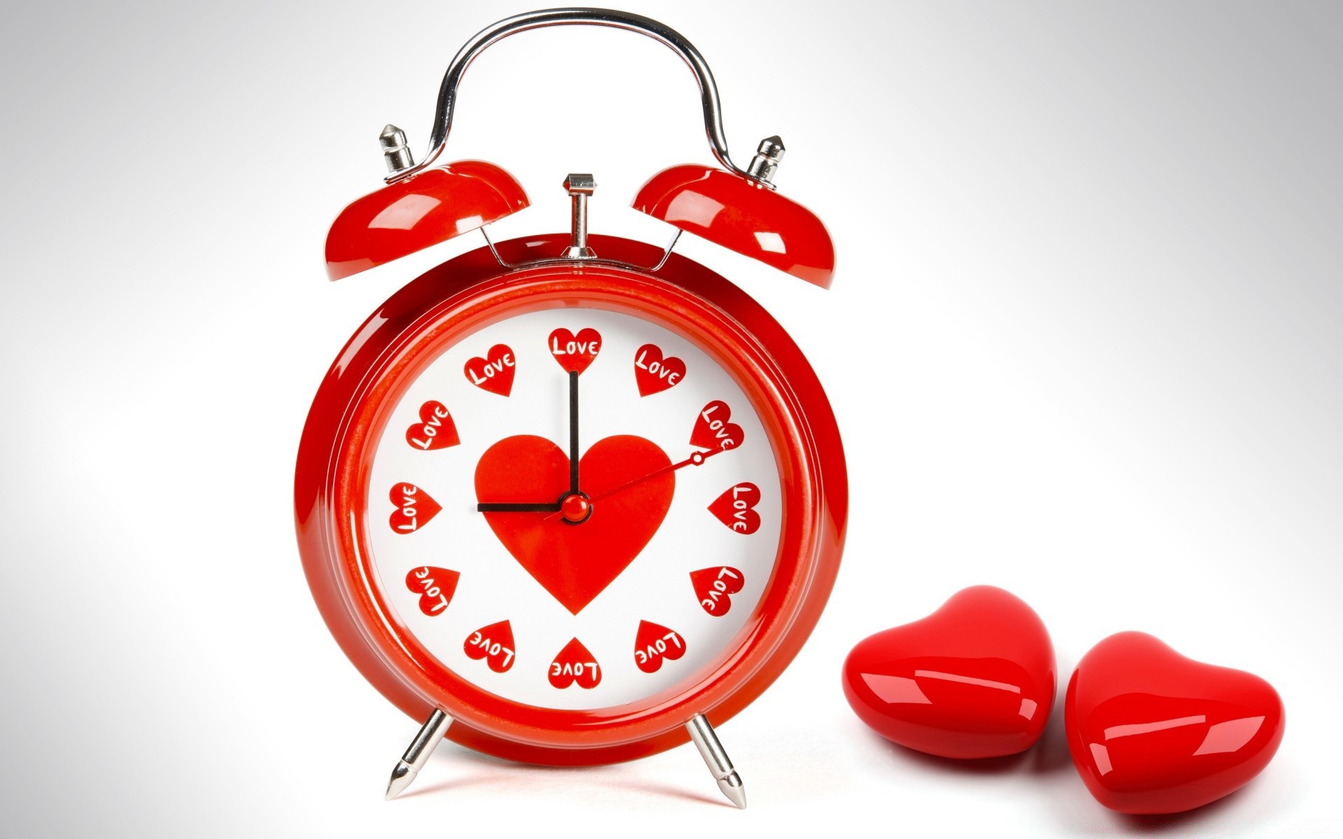 saint valentin horloge temps alarme minuterie montre date limite minute compte à rebours cloche rappel nombre engagement réveiller symbole bureau précision