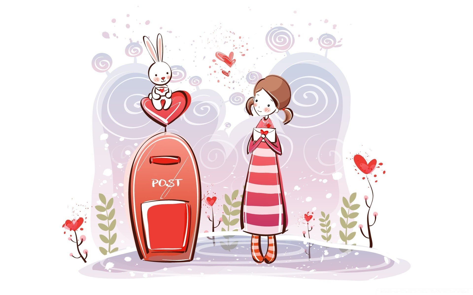 saint valentin illustration noël vacances