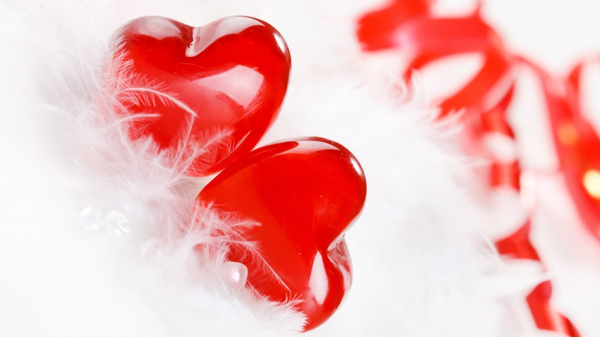 coeurs noël amour romance cadeau vacances hiver décoration brille coeur romantique