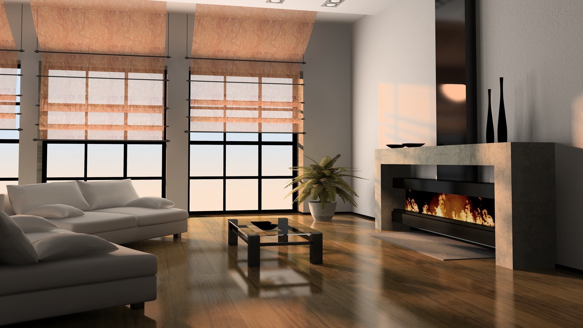 kamin drinnen zimmer möbel fenster modern sofa innenarchitektur ort familie architektur minimalistisch wohnung haus boden stuhl luxuriös tisch zuhause