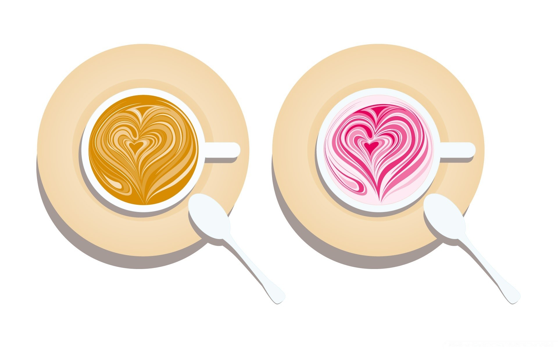 valentinstag essen zucker cappuccino kaffee espresso frühstück lecker trinken süß erfrischung