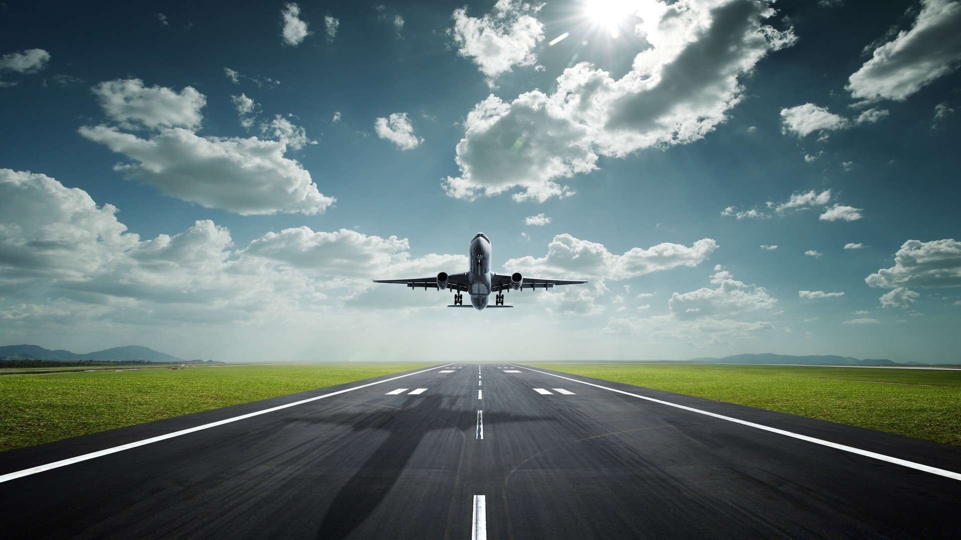 Airplane Take Off - Phone wallpapers