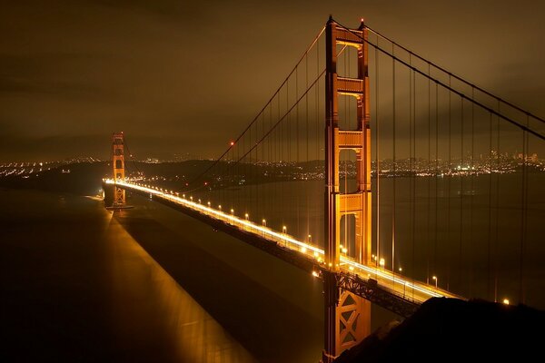 Fascinating photo of the automobile bridge