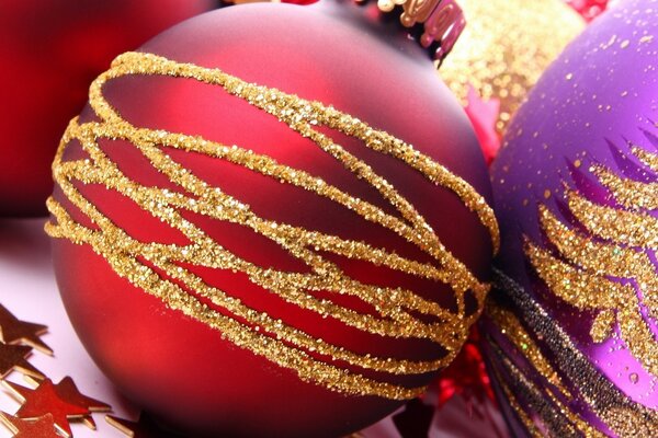 Boules de Noël d arbre de Noël pour la décoration