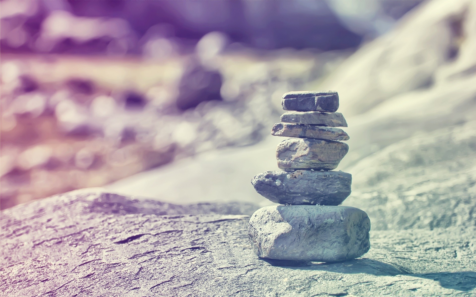 macro snow nature winter rock zen stone outdoors cold travel composure