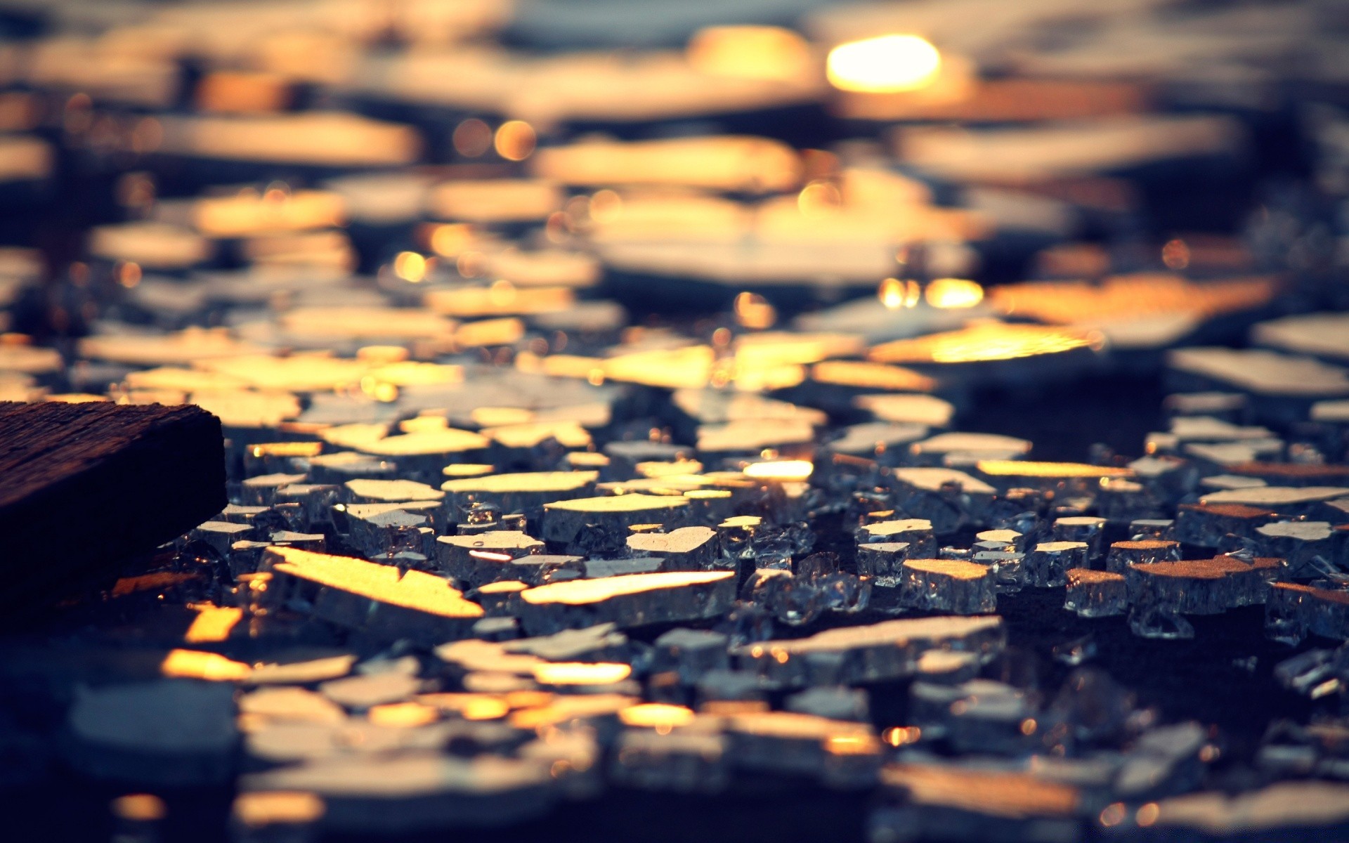 makroaufnahme wasser stadt straße reflexion reisen im freien sonnenuntergang unschärfe desktop