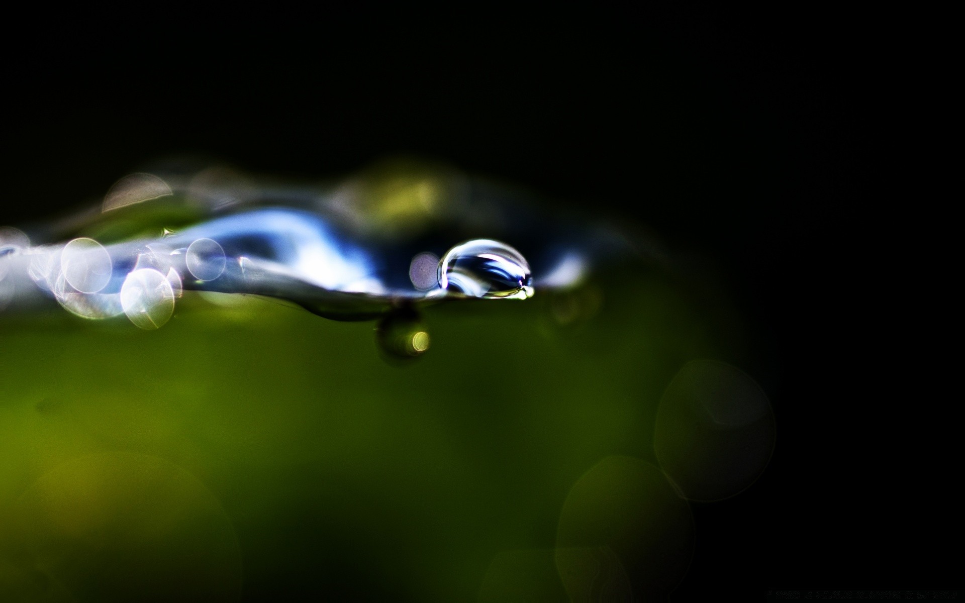 macro movimento goccia acqua astratto pioggia onda desktop luce colore anello gocce