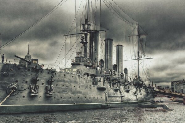 Aurora Cruiser Kriegsschiff