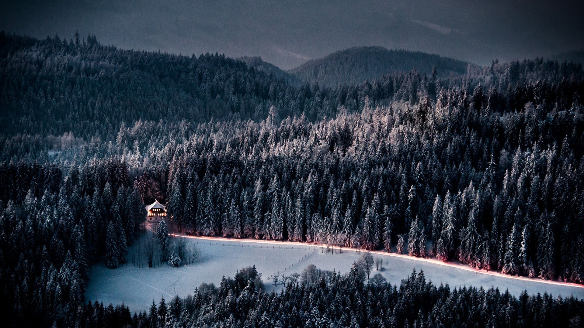 bosque nieve madera invierno montaña árbol evergreen coníferas escénico paisaje al aire libre luz del día frío viajes