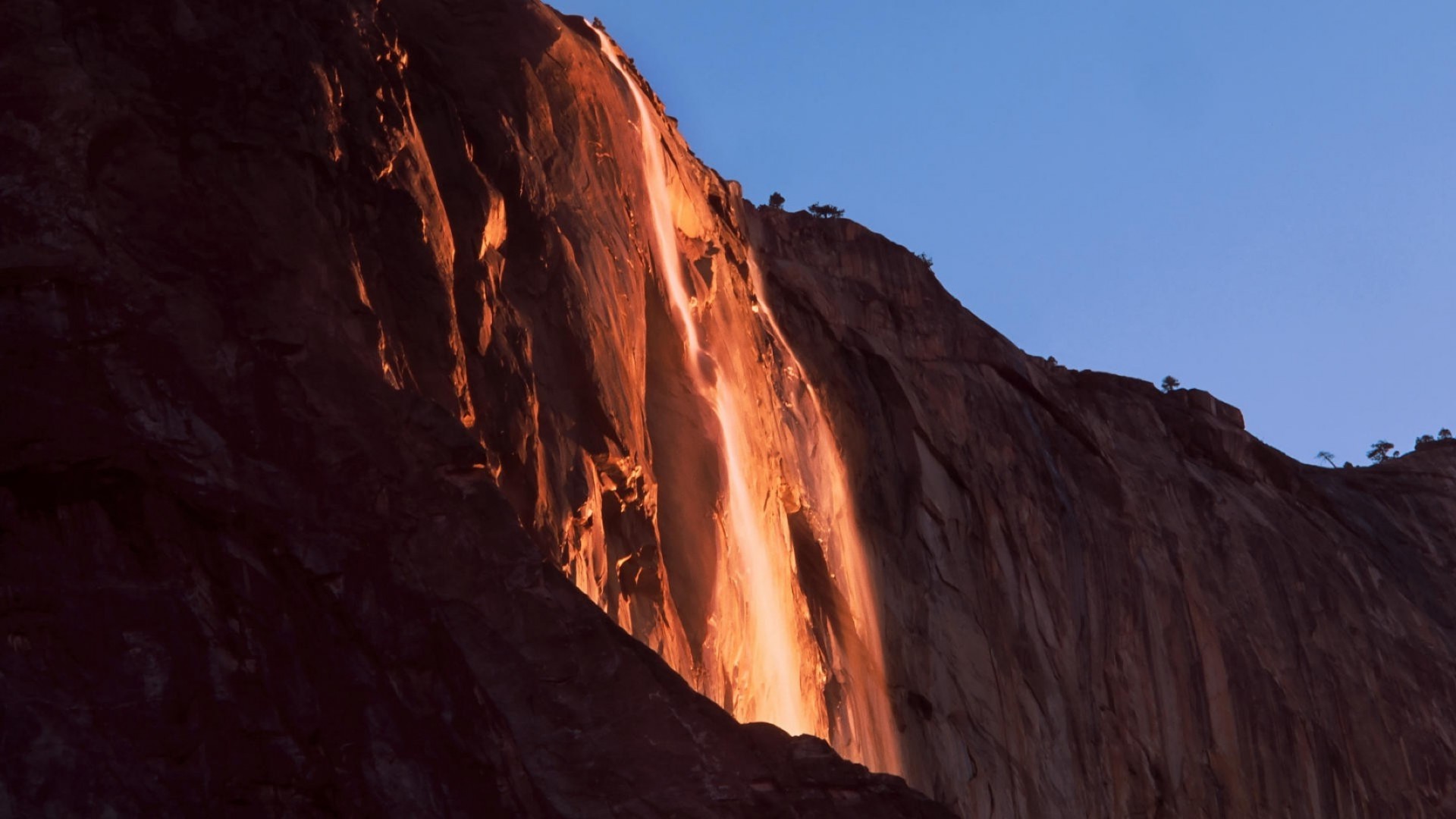 waterfalls travel outdoors sky rock desert landscape mountain daylight