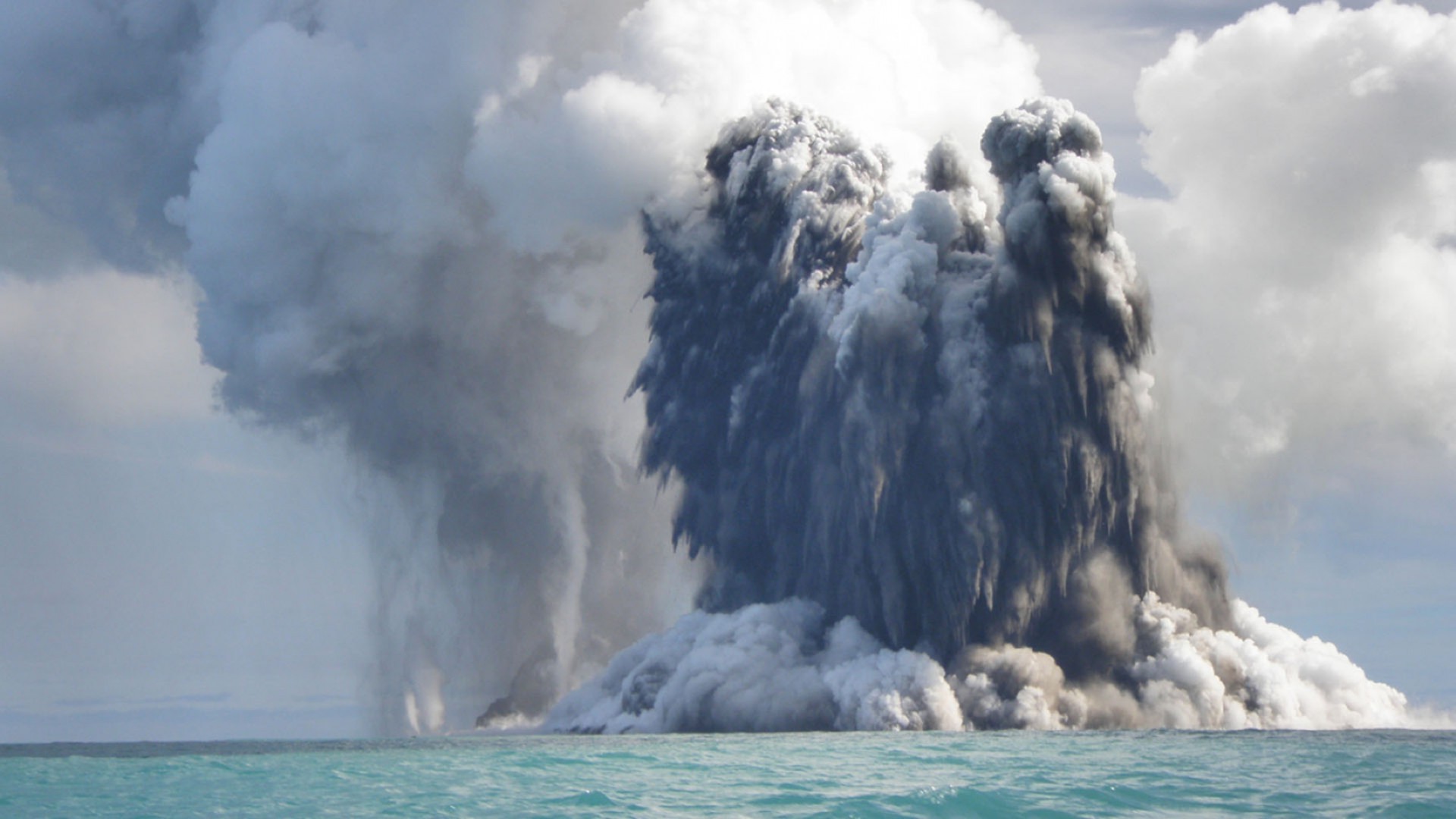 volcán agua naturaleza erupción viajes al aire libre volcán