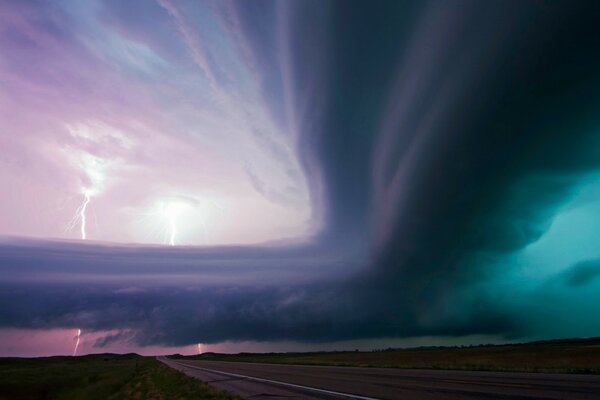 Storm beautiful sky lightning