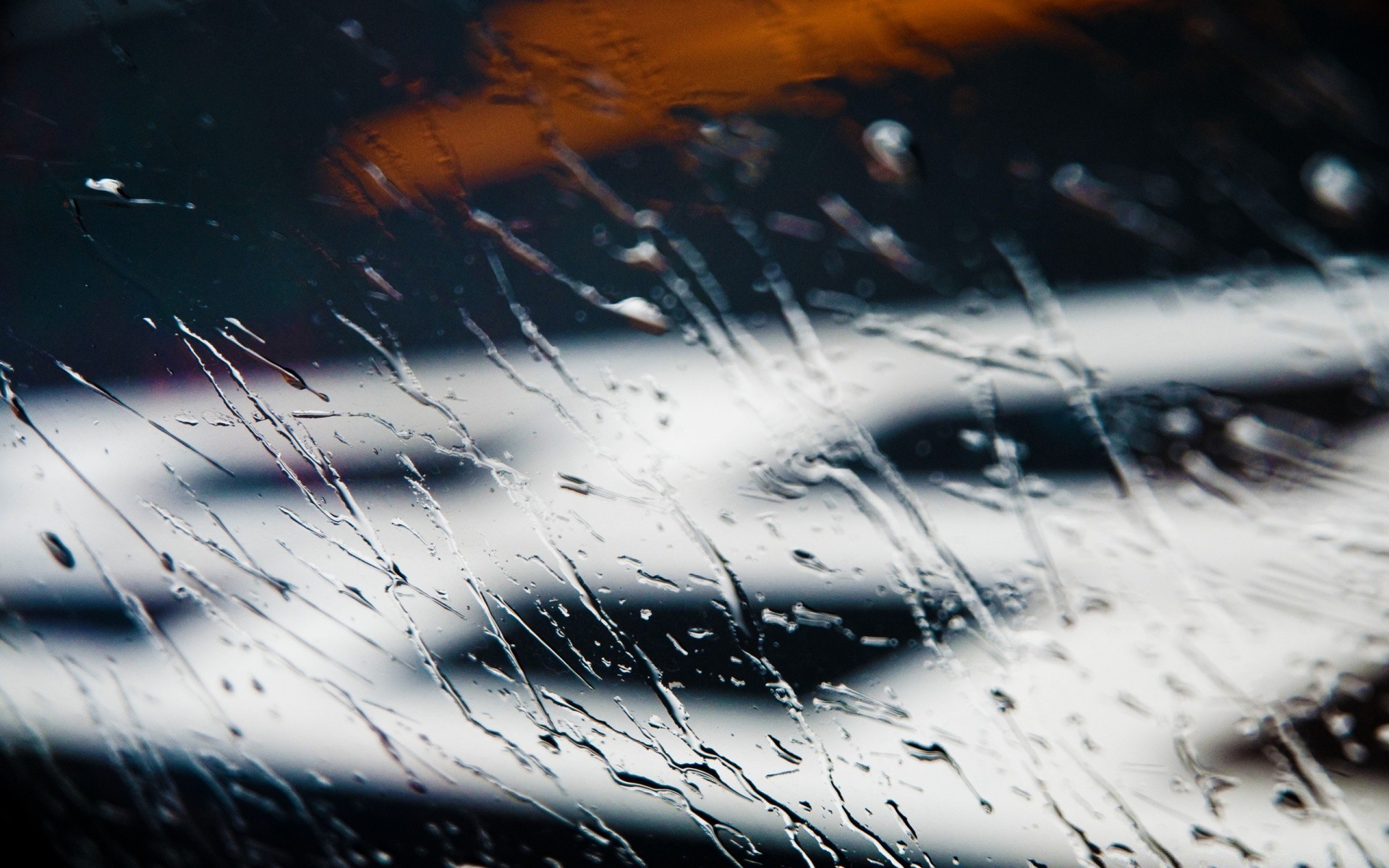 macro abstract drop water reflection light rain blur dark splash dew wet liquid texture desktop motion