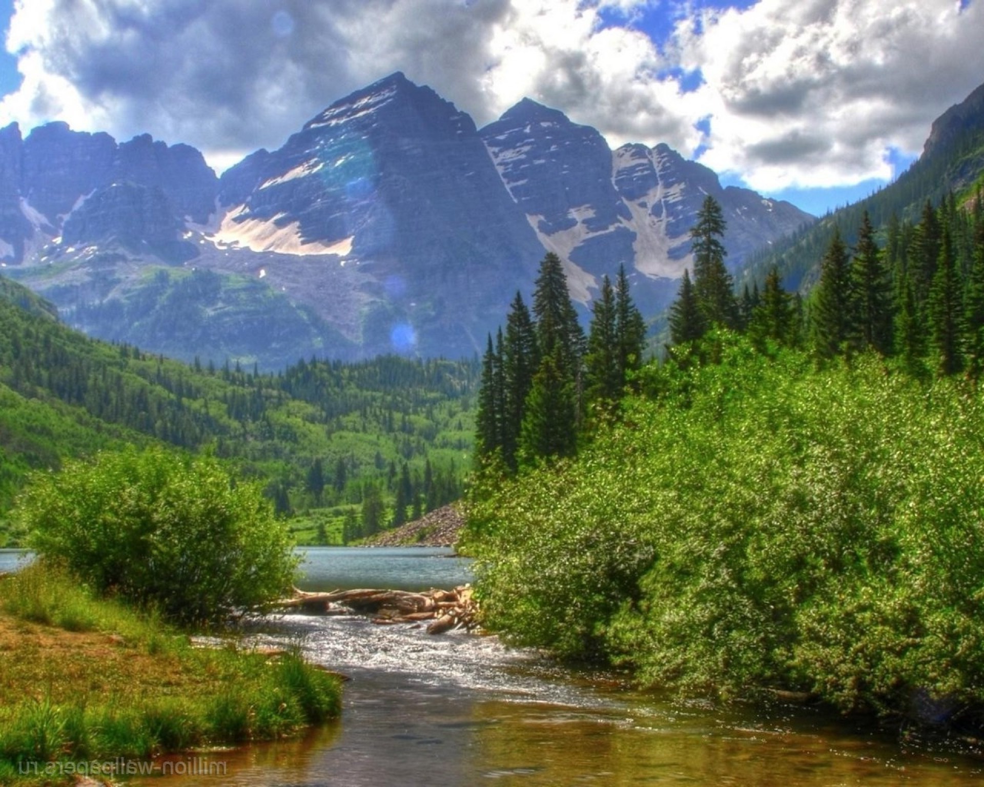 summer water mountain nature wood lake river travel landscape outdoors tree sky scenic reflection valley