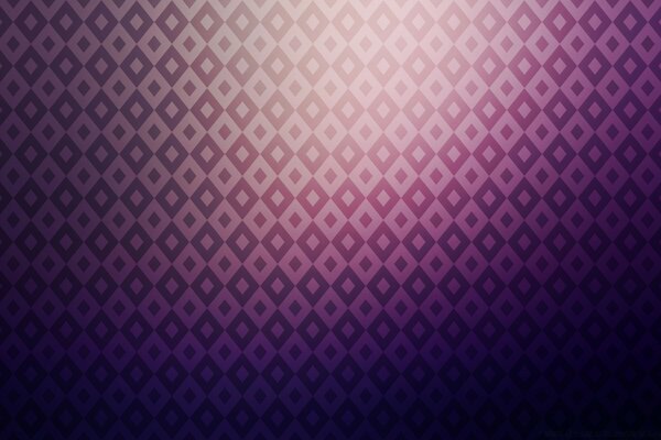 Wallpaper with lilac rhombuses