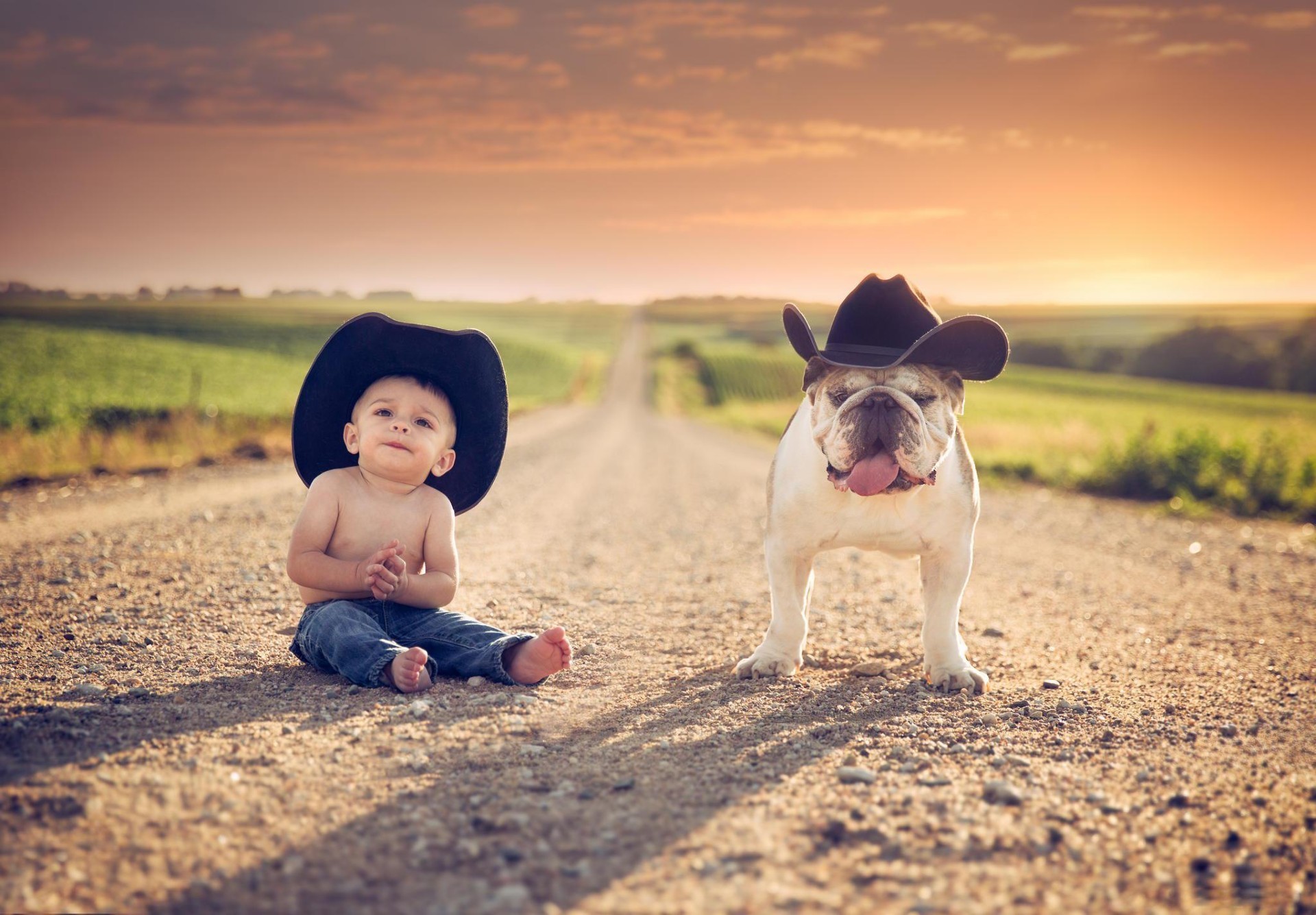 children with animals girl child baby little field dog grass cute smile portrait nature happiness summer fun love outdoors