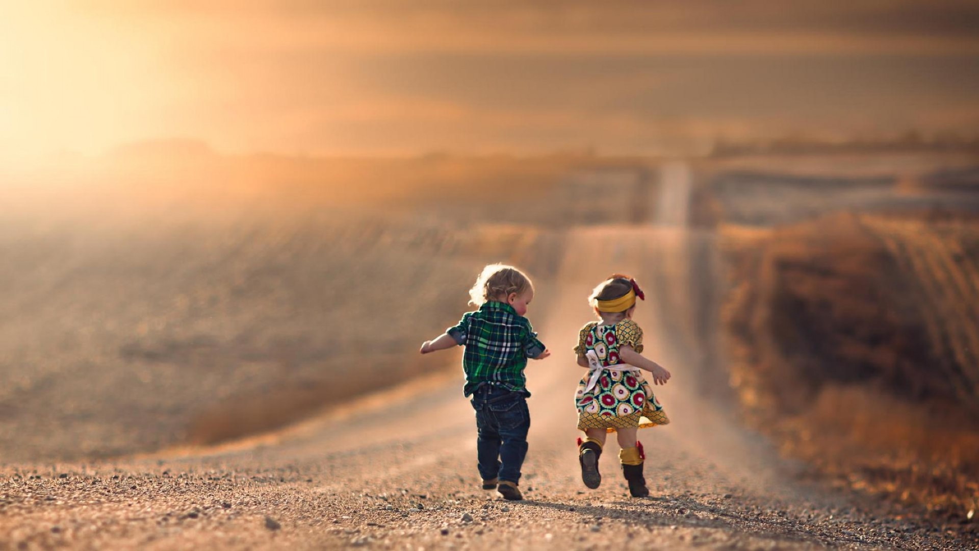 children in nature sunset desert travel child sky dawn landscape sun girl sand outdoors beach