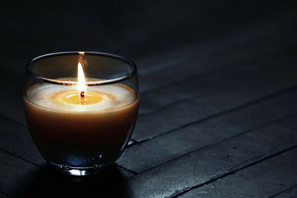 Candle as a symbol of life