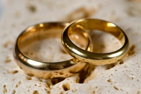Jóias de ouro para casamento