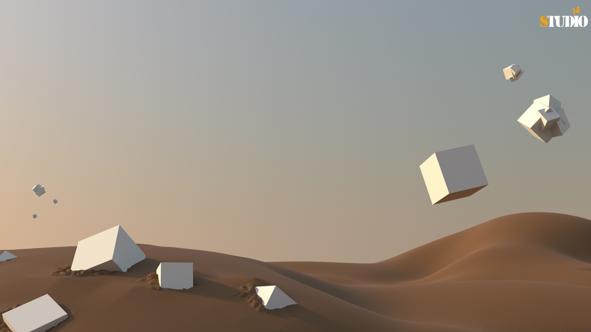 grafica 3d deserto luce del giorno viaggi luce paesaggio tramonto camera sole cielo