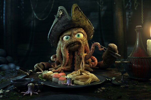 Pirates of the Caribbean Octopus