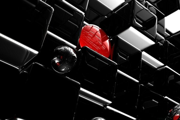 Desktop Wallpapers 3D graphics keyboard