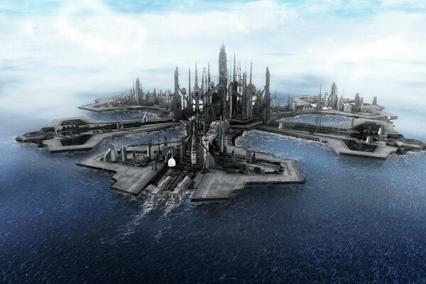 A possible variant of the city of the future