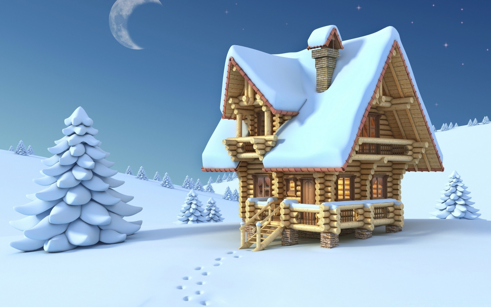 gráficos 3d casa nieve invierno bungalow techo cielo madera cabaña casa madera tradicional temporada arquitectura al aire libre resort familia