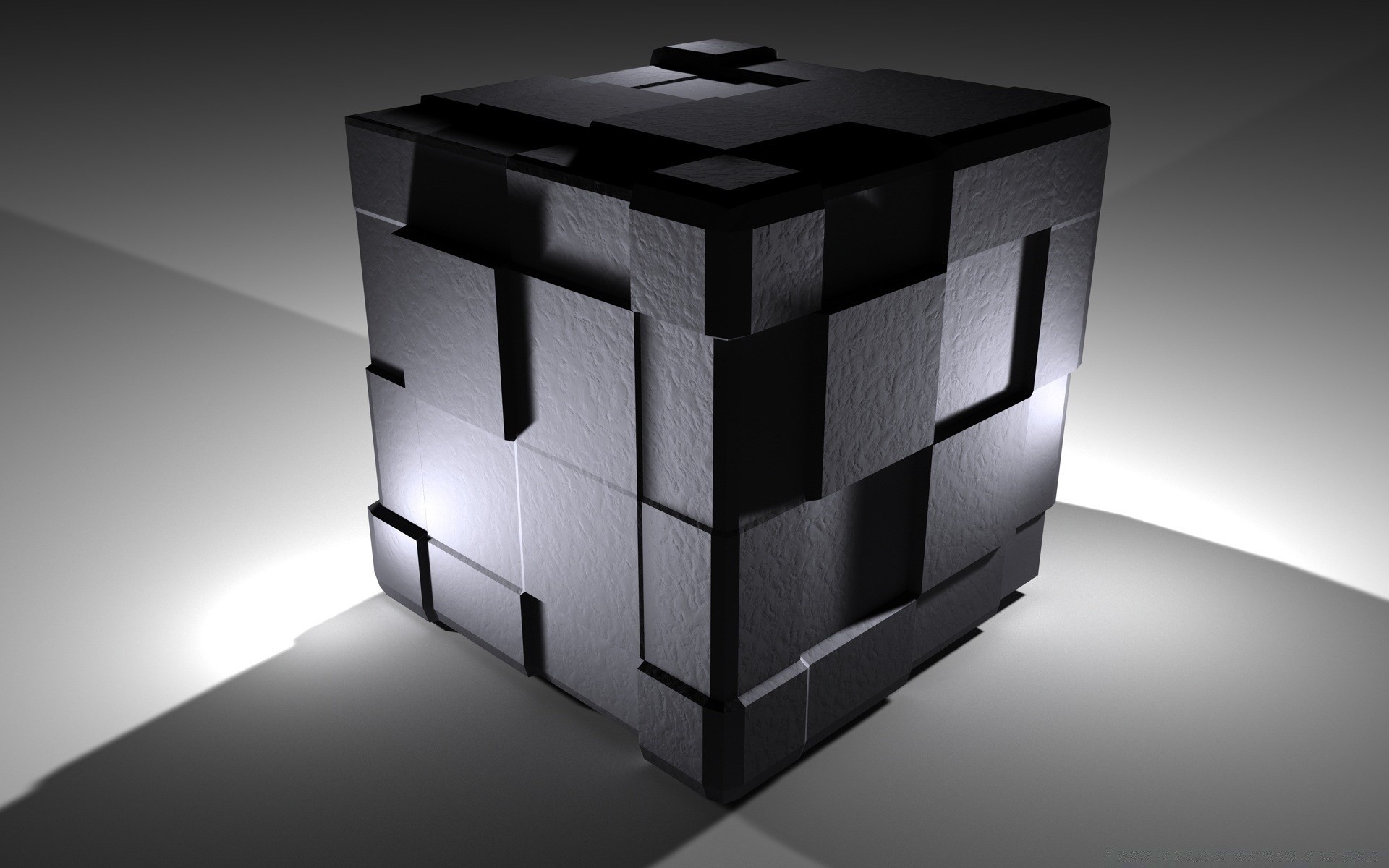 3d-grafik box abstrakt show cube desktop business illustration