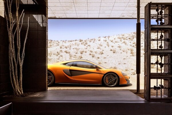 Supercar- wanderer of sand dunes