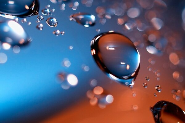 Close-up of water droplets