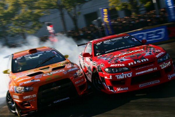 Otra técnica, carreras de coches