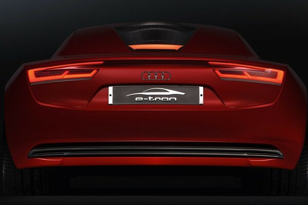 Audi electronic electrons rear