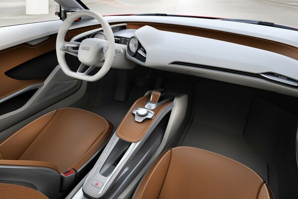 Audi electronic electrons beautiful interior