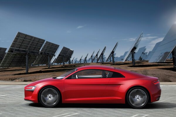 Audi electronic electron electric car