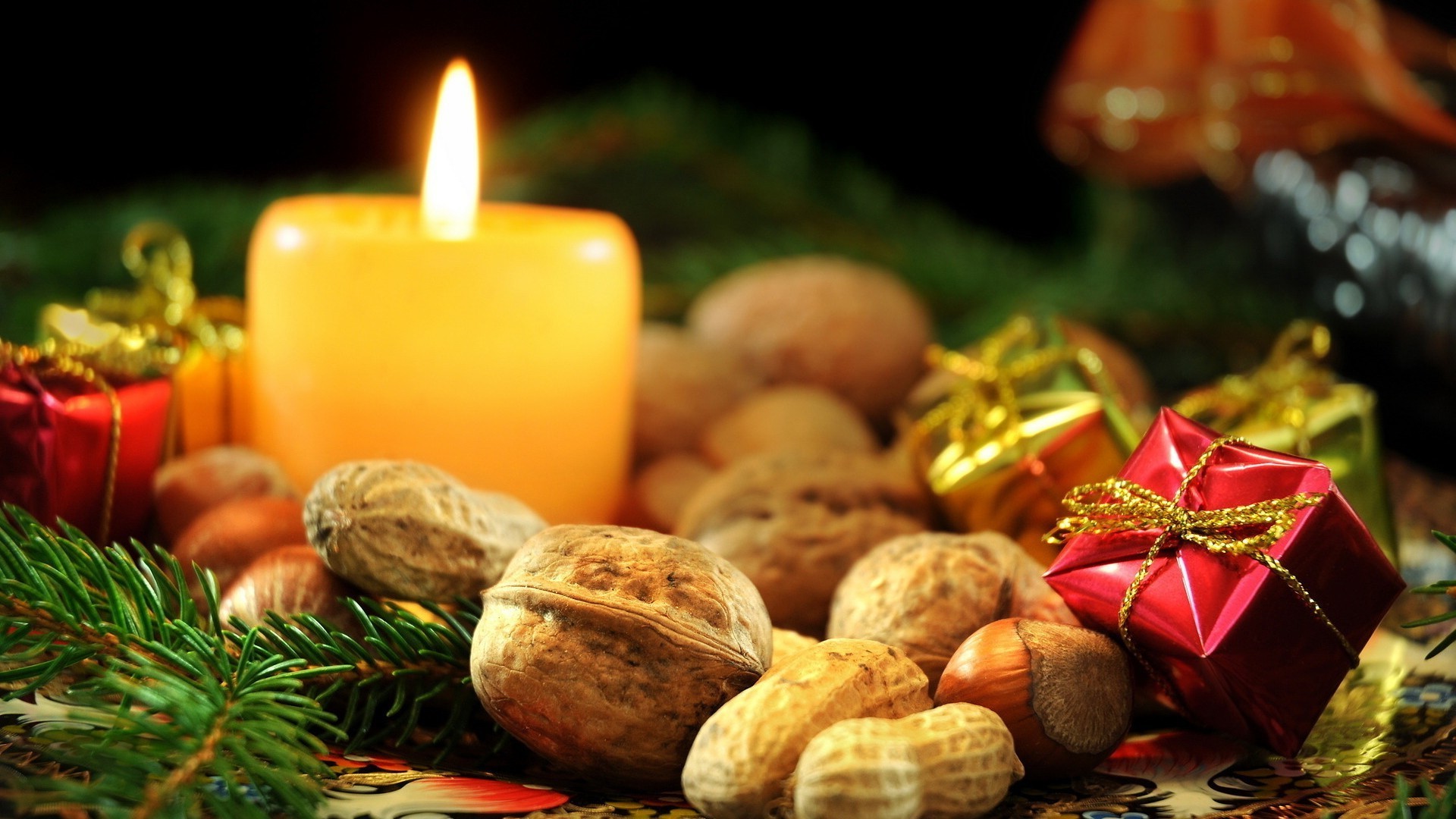 nuovo anno natale candela inverno avvento vacanza candela decorazione tradizionale