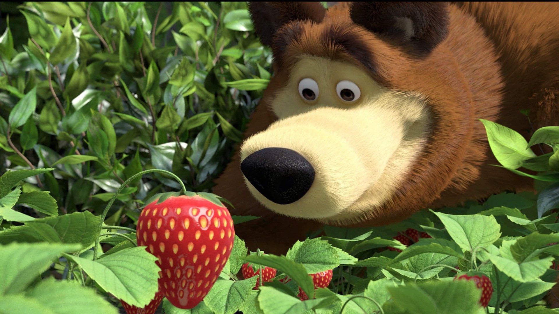 cartoni animati russi carino natura foglia erba all aperto
