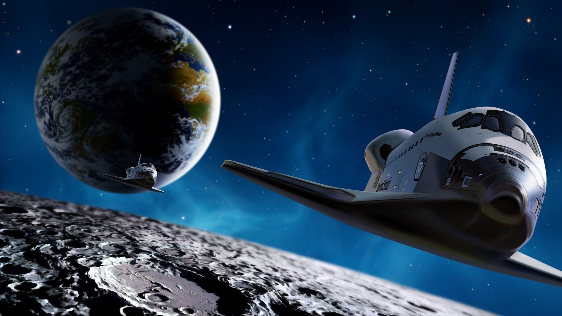 naves espaciales planetas luna astronomía en forma de bola exploración espacio galaxia ciencia universo nave espacial soleado océano cielo astrología oscuro escritorio viajes atmósfera