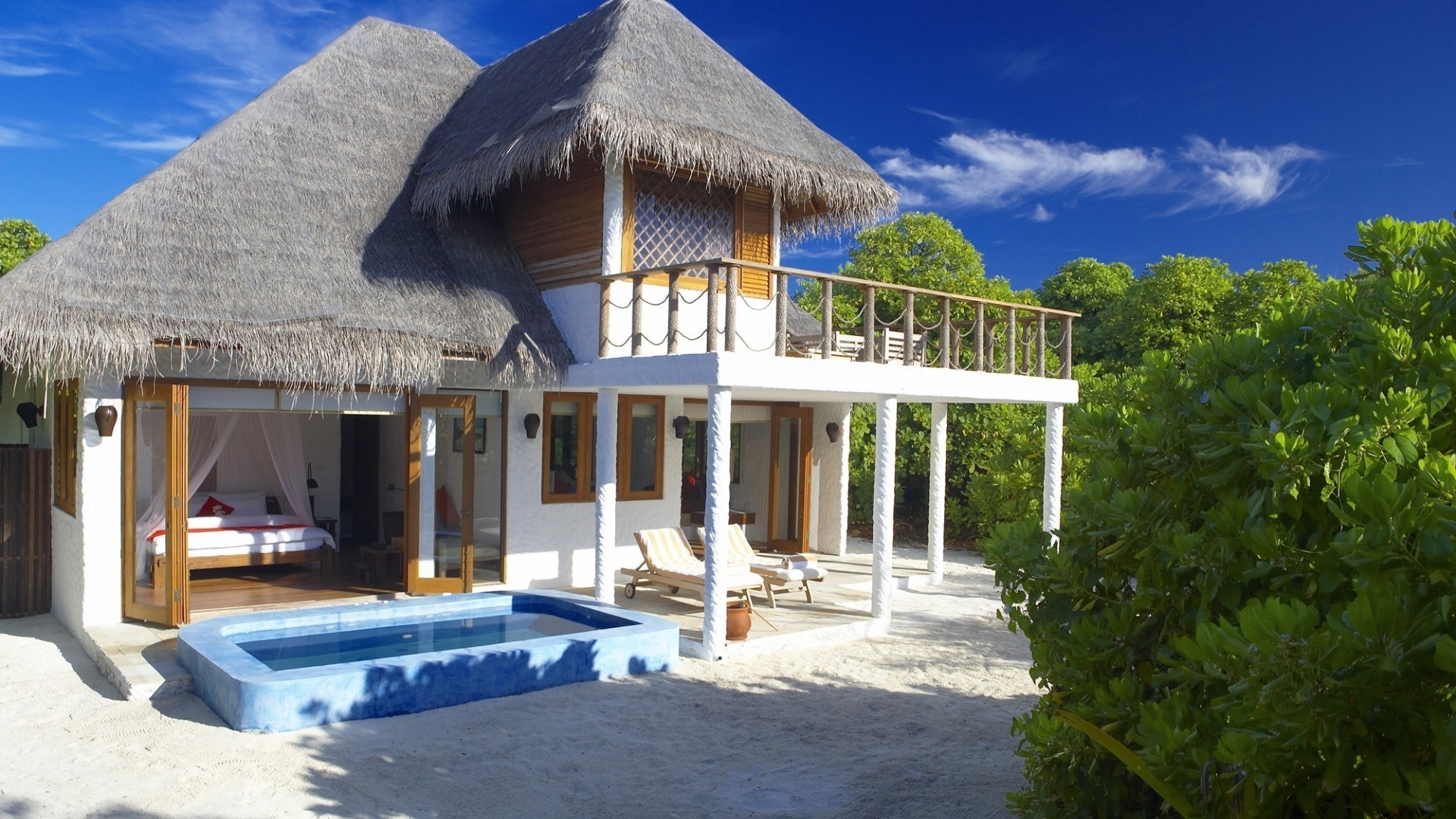 schwimmbäder bungalow haus holz resort villa reisen hotel zuhause luxus architektur holz familie himmel urlaub haus im freien aus holz sommer hütte