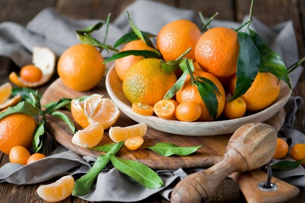 Tangerine mood for the new year
