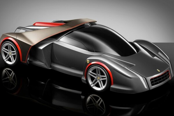 Modelo de coche pequeño Porsche