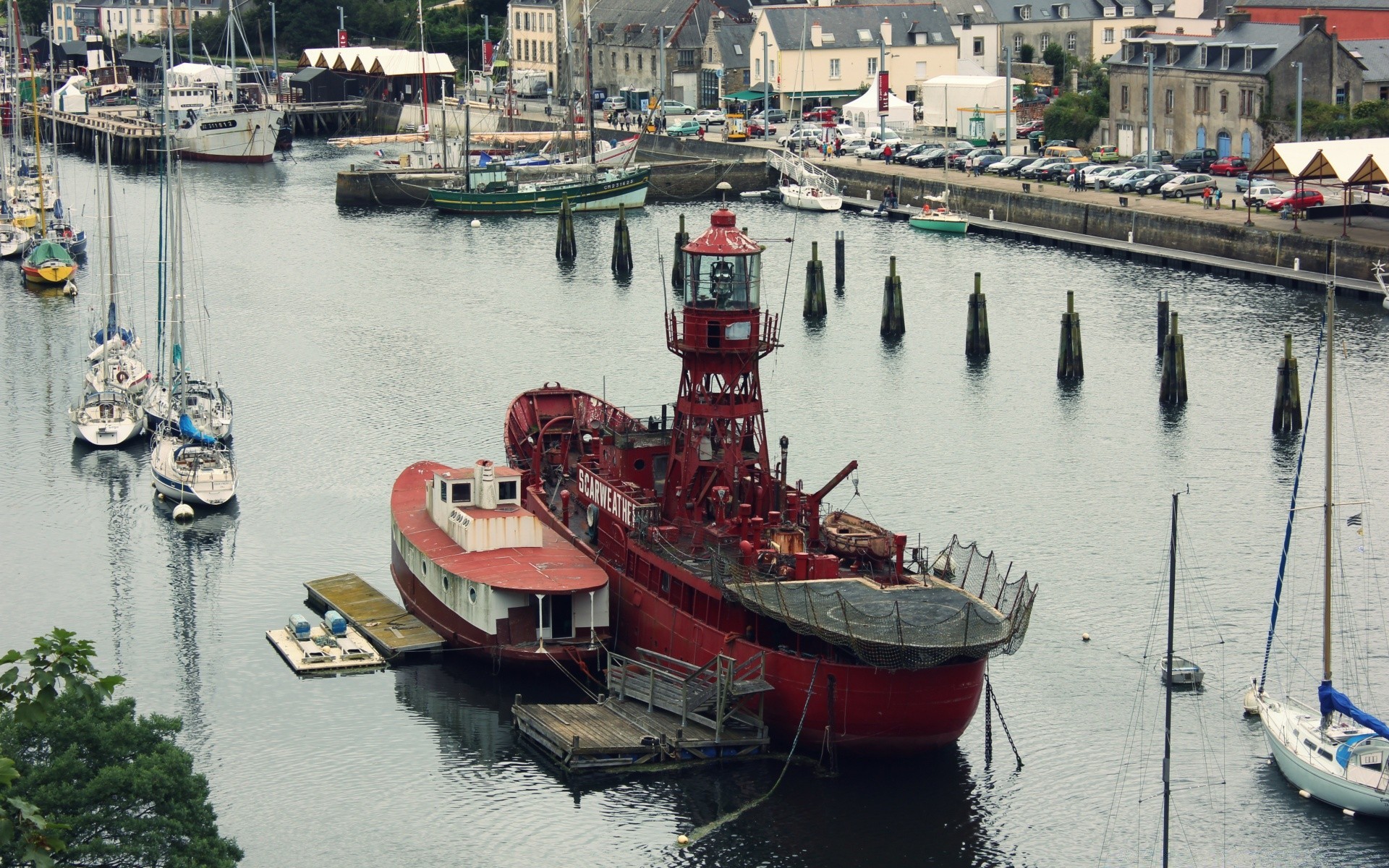 cars water boat city travel river harbor watercraft transportation system ship tourism urban port sea pier canal town bridge sight reflection building