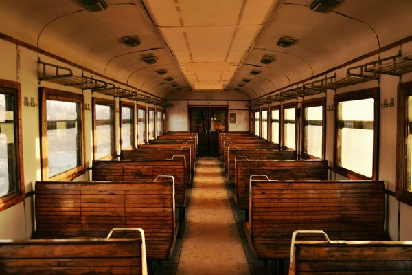 Salon of a confused old electric car