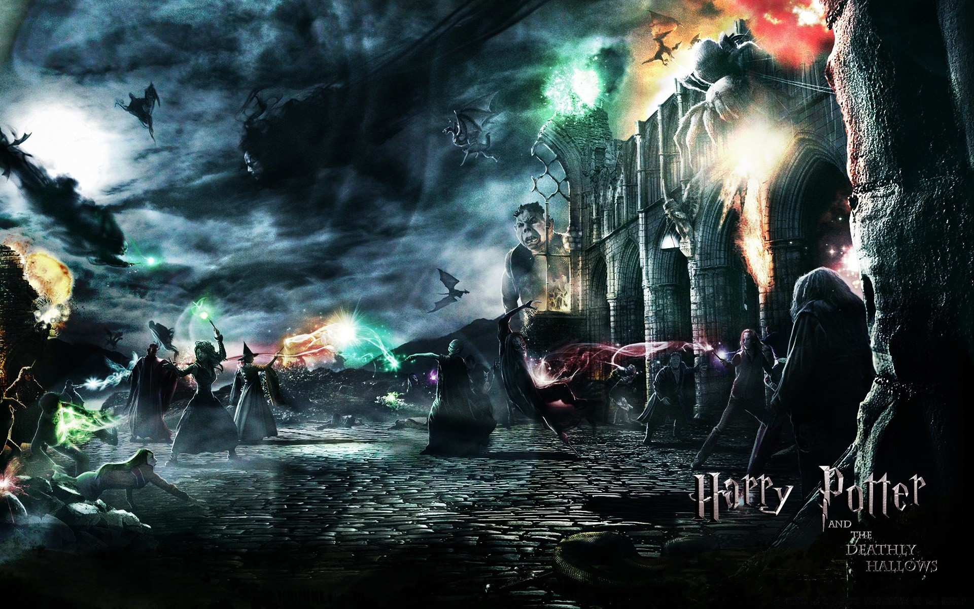 harry potter fumée illustration flamme art