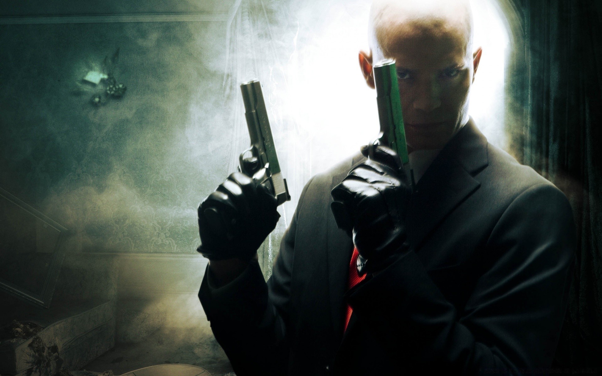 hitman man war adult one military wear music offense weapon smoke portrait