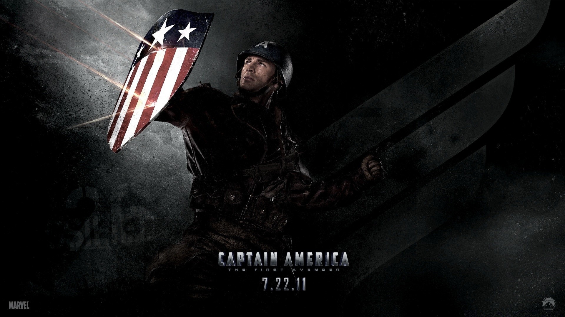 captain america one adult man military dark war weapon portrait