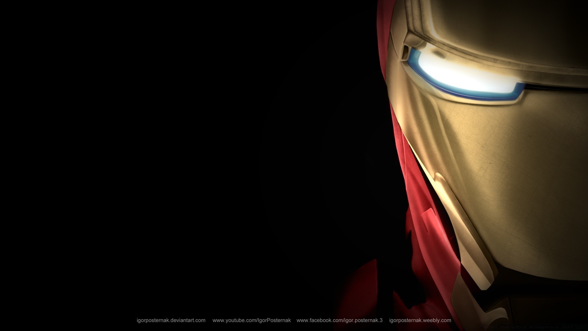 iron man astratto desktop arte scuro luce